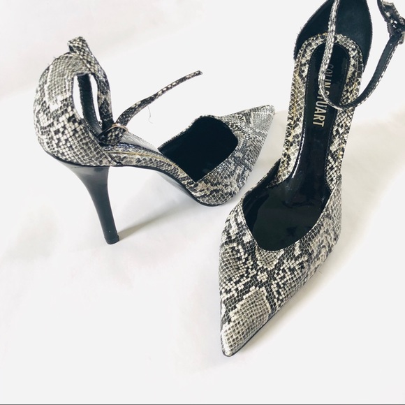 1 for $15 or 2/$20 SHOE SALE! Colin Stuart Faux Snakeskin Heels - Women's 8.5 - Picture 4 of 6